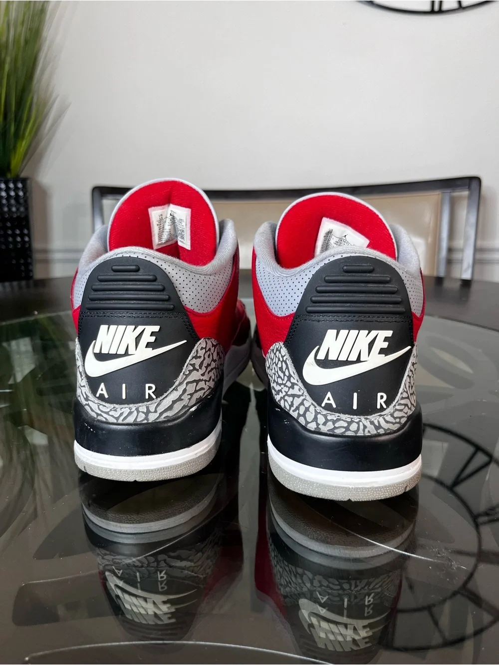 Nike Air Jordan 3 Retro SE Unite Fire Red Cement Mens Sz 13